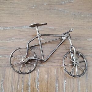 Mexico 9.25 Silver Bicycle Miniature brooch